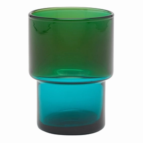 Samuel Dark Green/Teal Tumbler Glasses Set/6 Drinkware best price