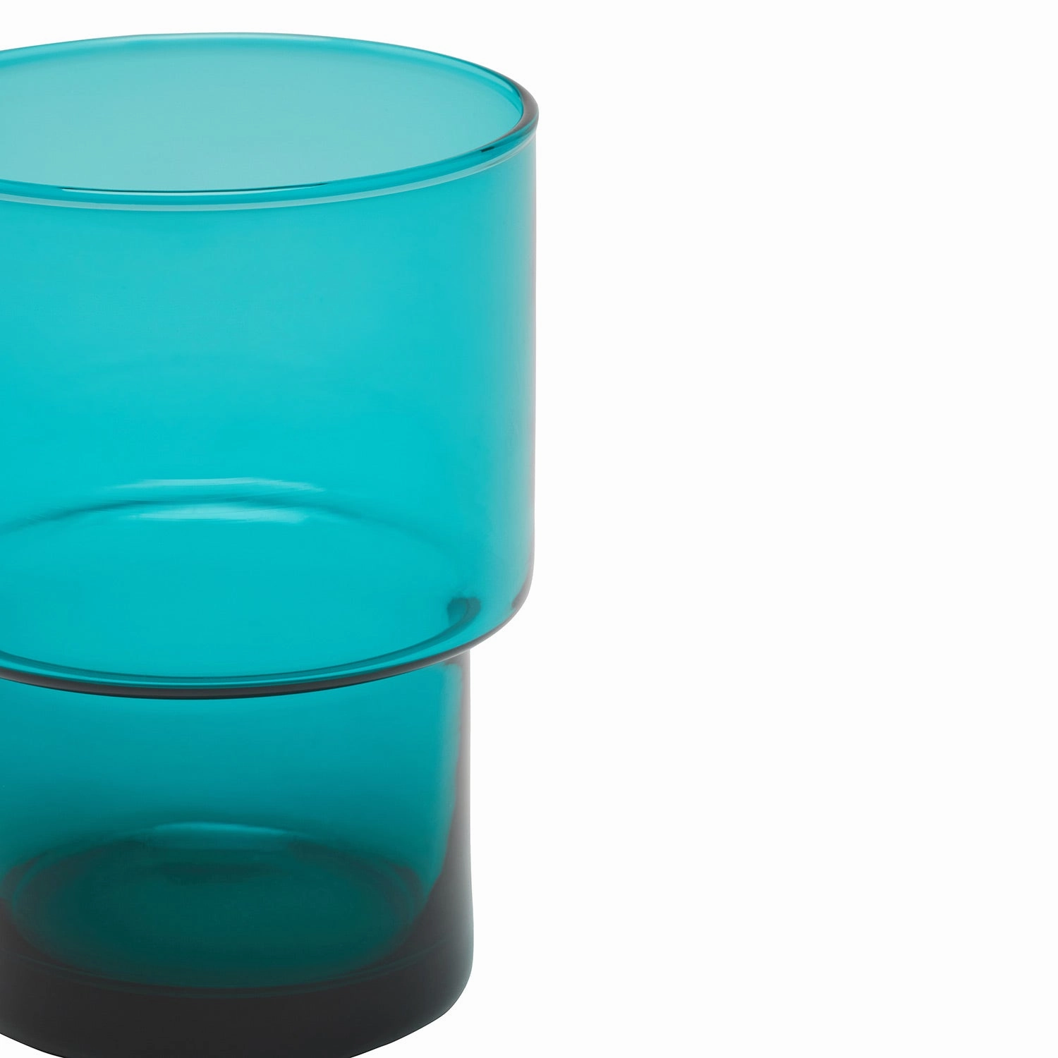 Samuel Teal Tumbler Glasses Set/6