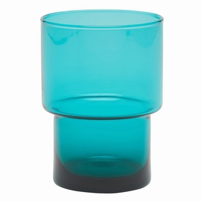 Samuel Teal Tumbler Glasses Set/6 Drinkware best price