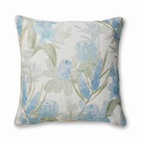 Sanders Blue Cushion 50cm Cushions for home decor deals
