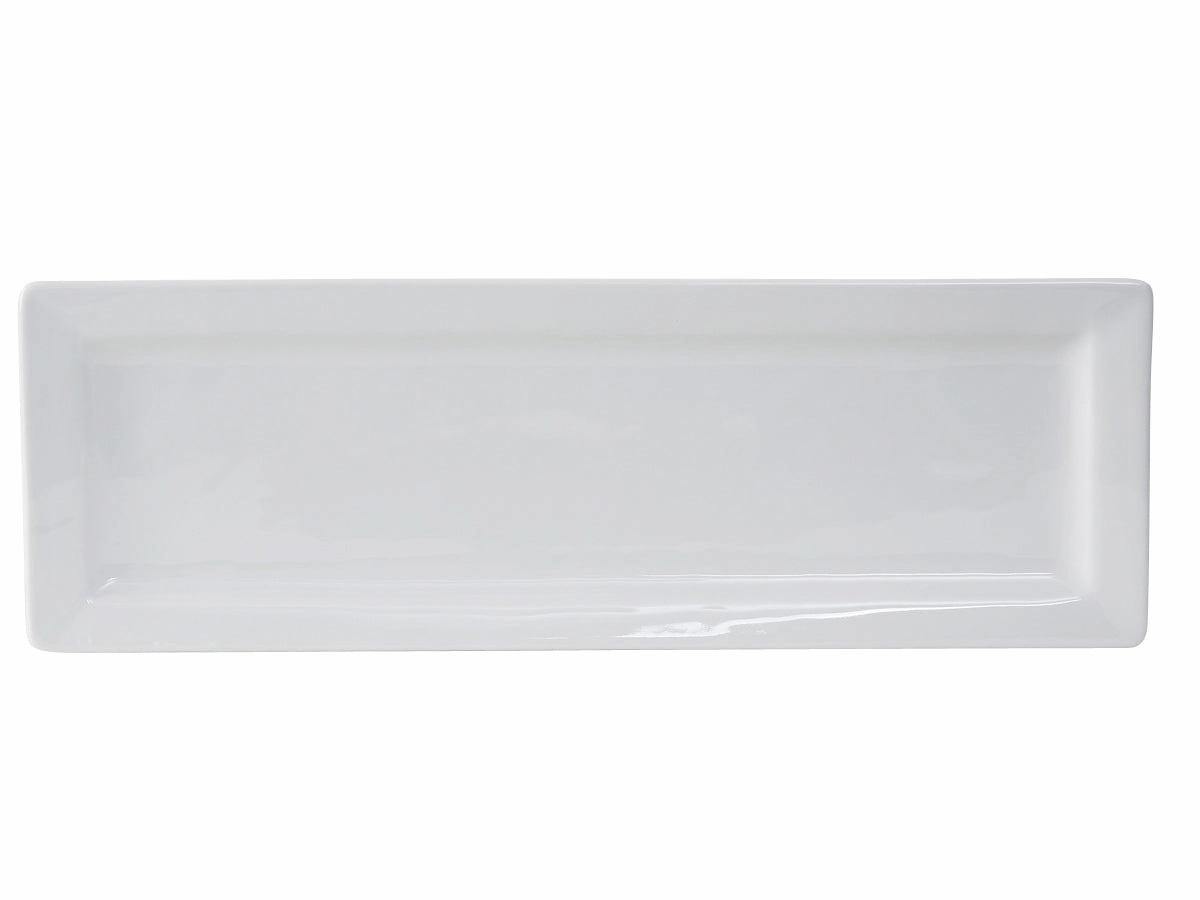 Santorini Rectangular Plate 16"x5-1/2", 12 Pieces Serveware discount kitchenware