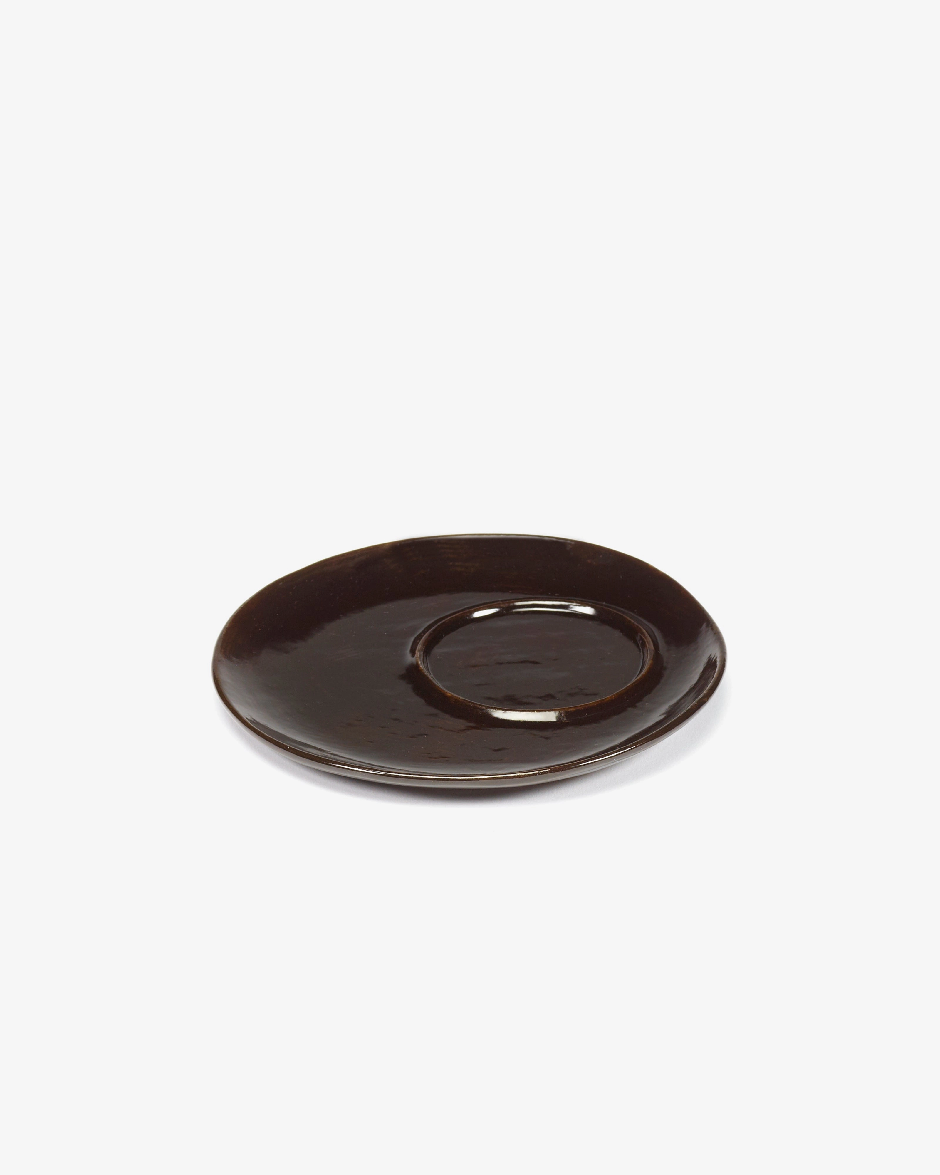 Saucer coffee cup ebony La Mre