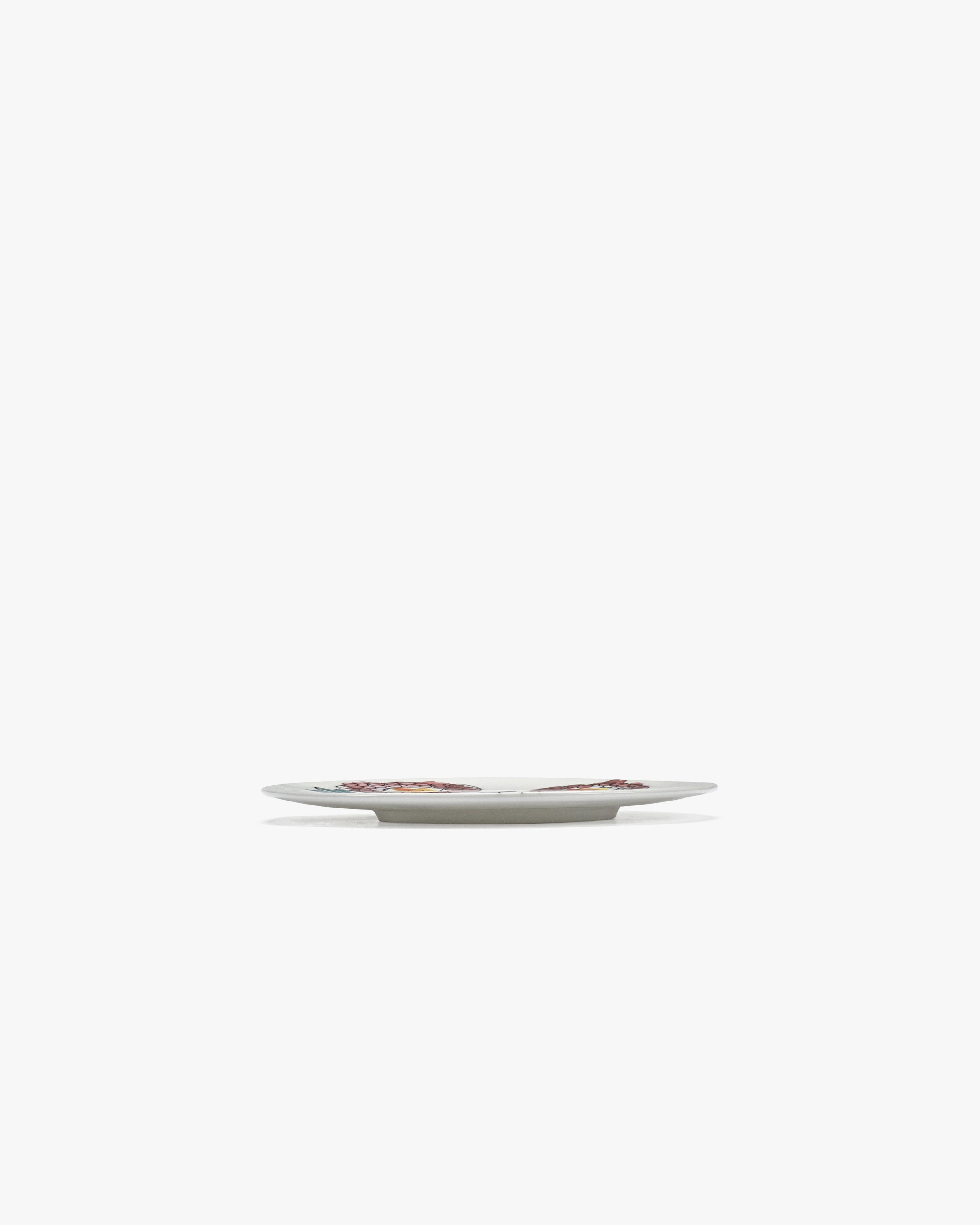 Saucer coffee cup high Anemone milk Midnight Flowers