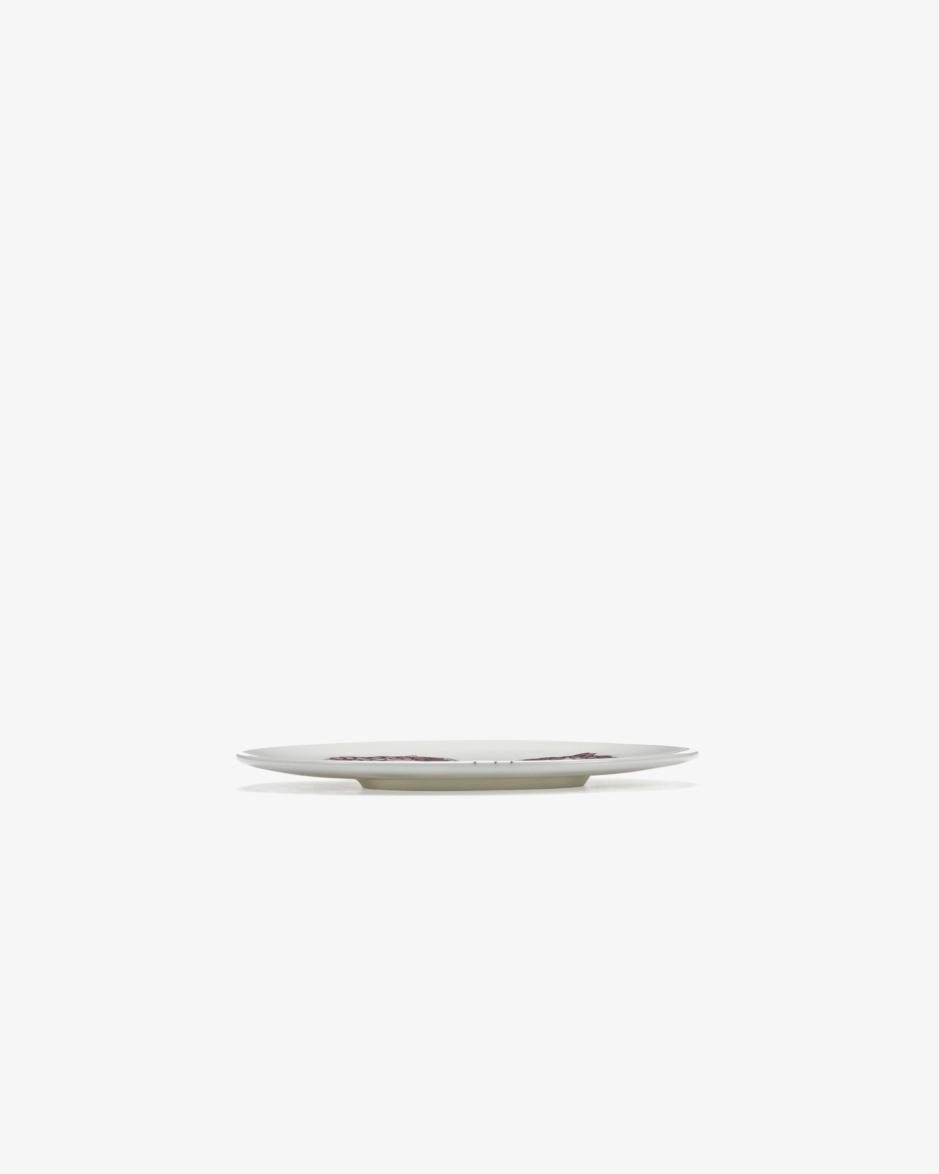 Saucer coffee cup low Anemone milk Midnight Flowers