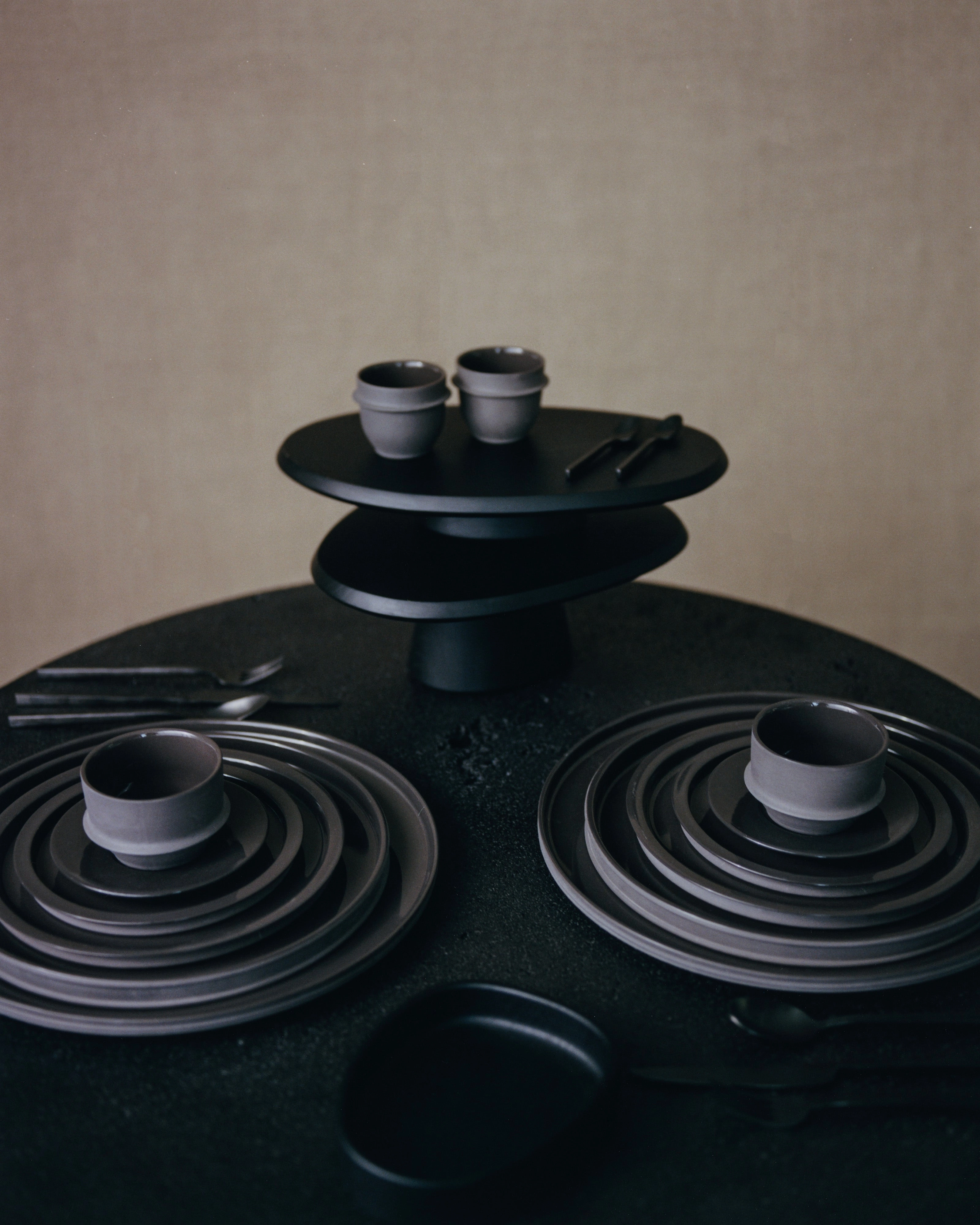Saucer coffee cup Slate Dune