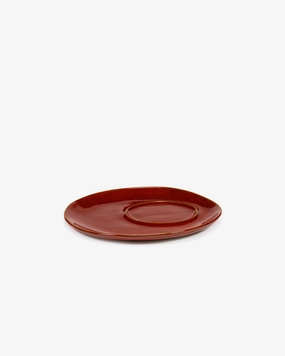Saucer coffee cup venetian red La Mre Dinnerware tableware outlet