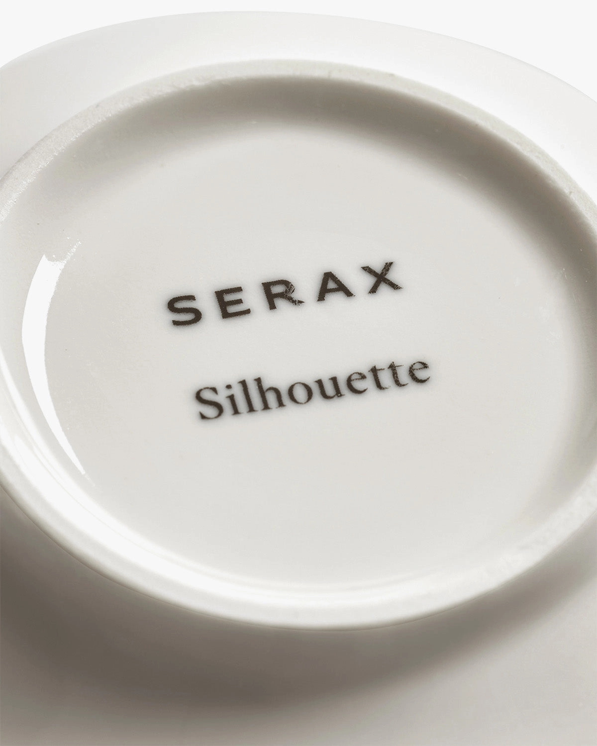 Saucer espresso cup white Silhouette