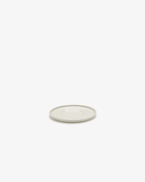 Saucer for cappuccino cup ivory Cena Dinnerware tableware outlet