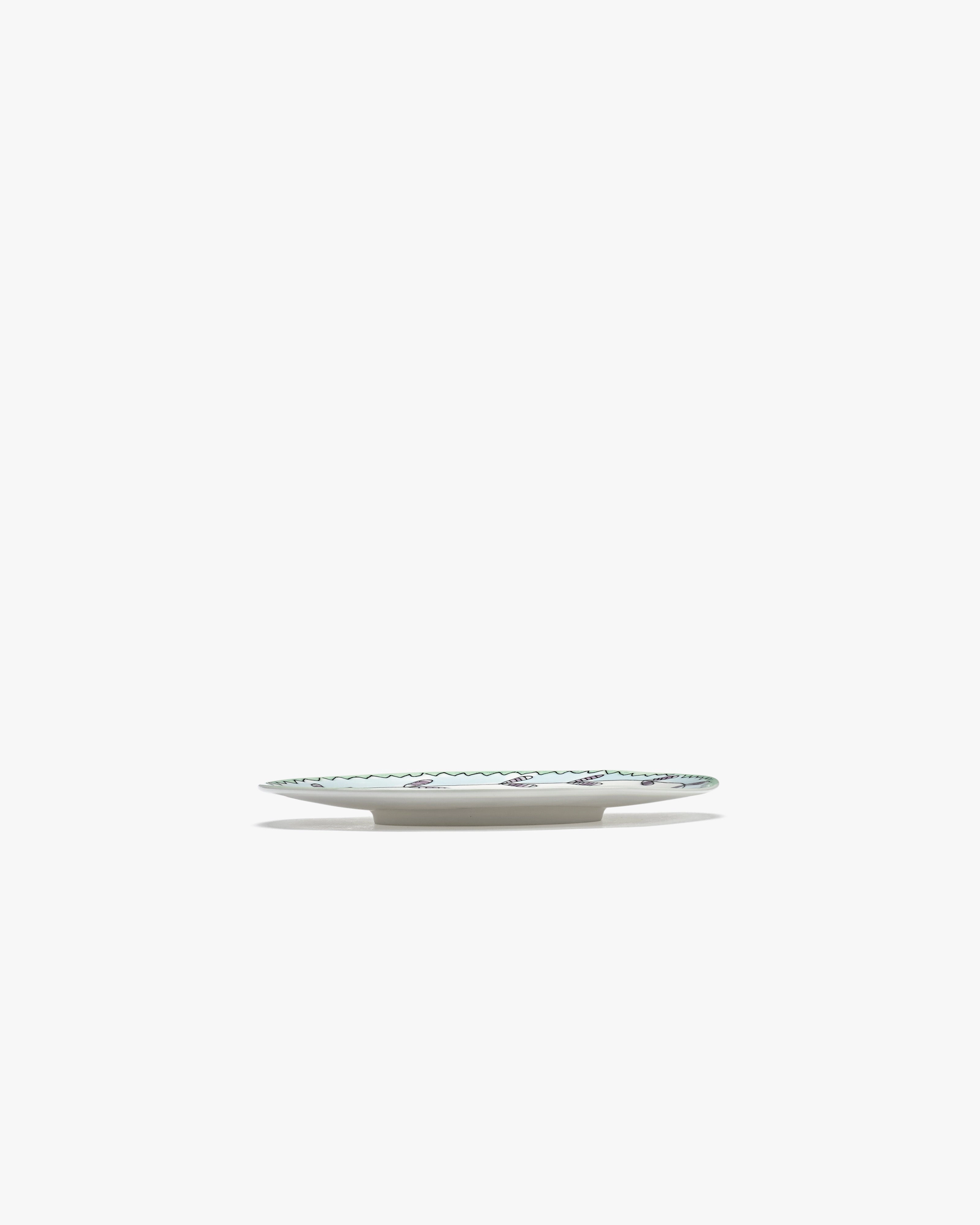 Saucer soup bowl Blossom milk Midnight Flowers