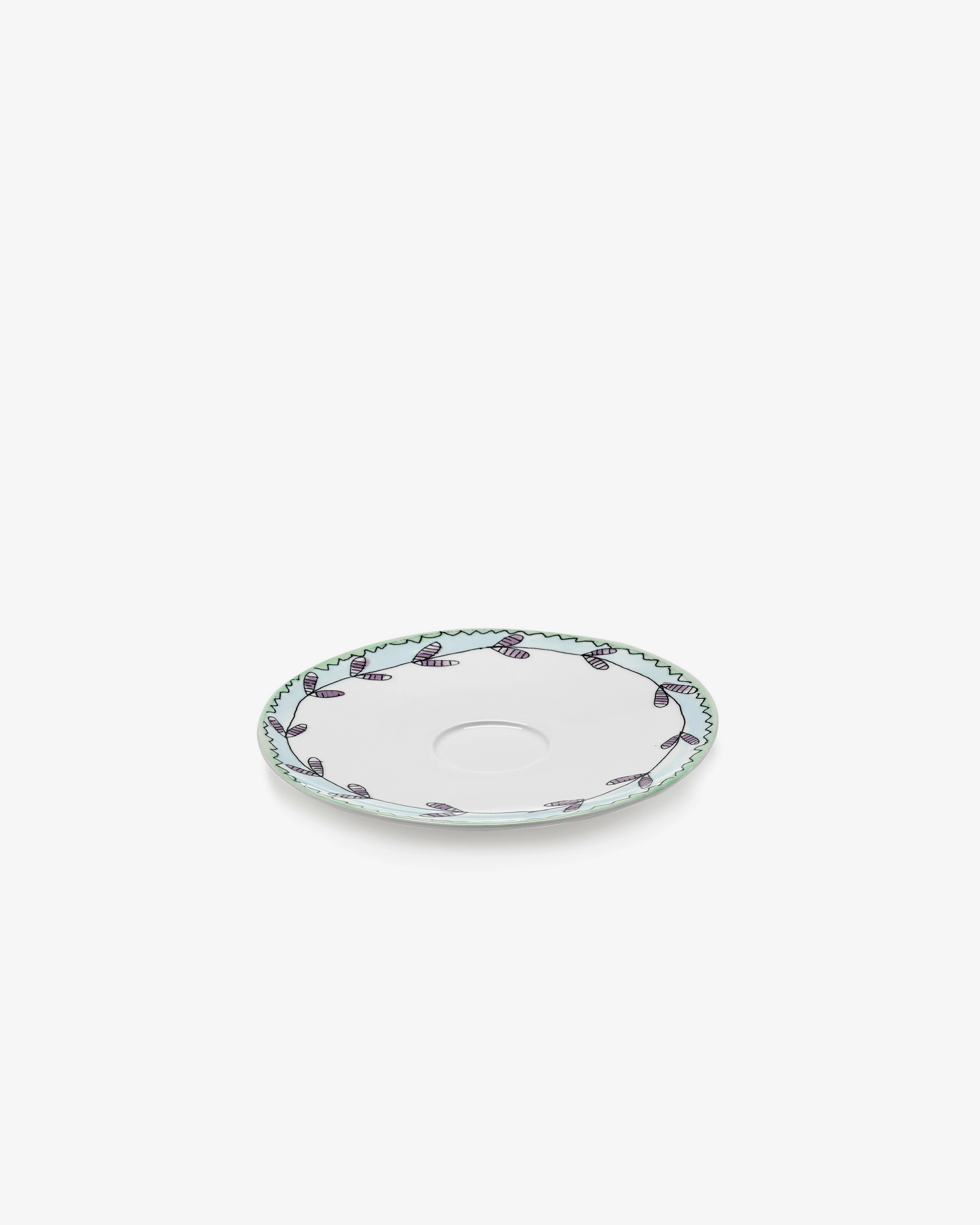 Saucer soup bowl Blossom milk Midnight Flowers Dinnerware tableware outlet