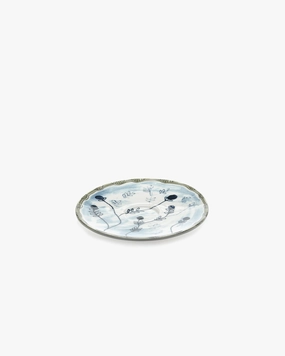 Saucer soup bowl Mirtillo tea Midnight Flowers Dinnerware tableware outlet