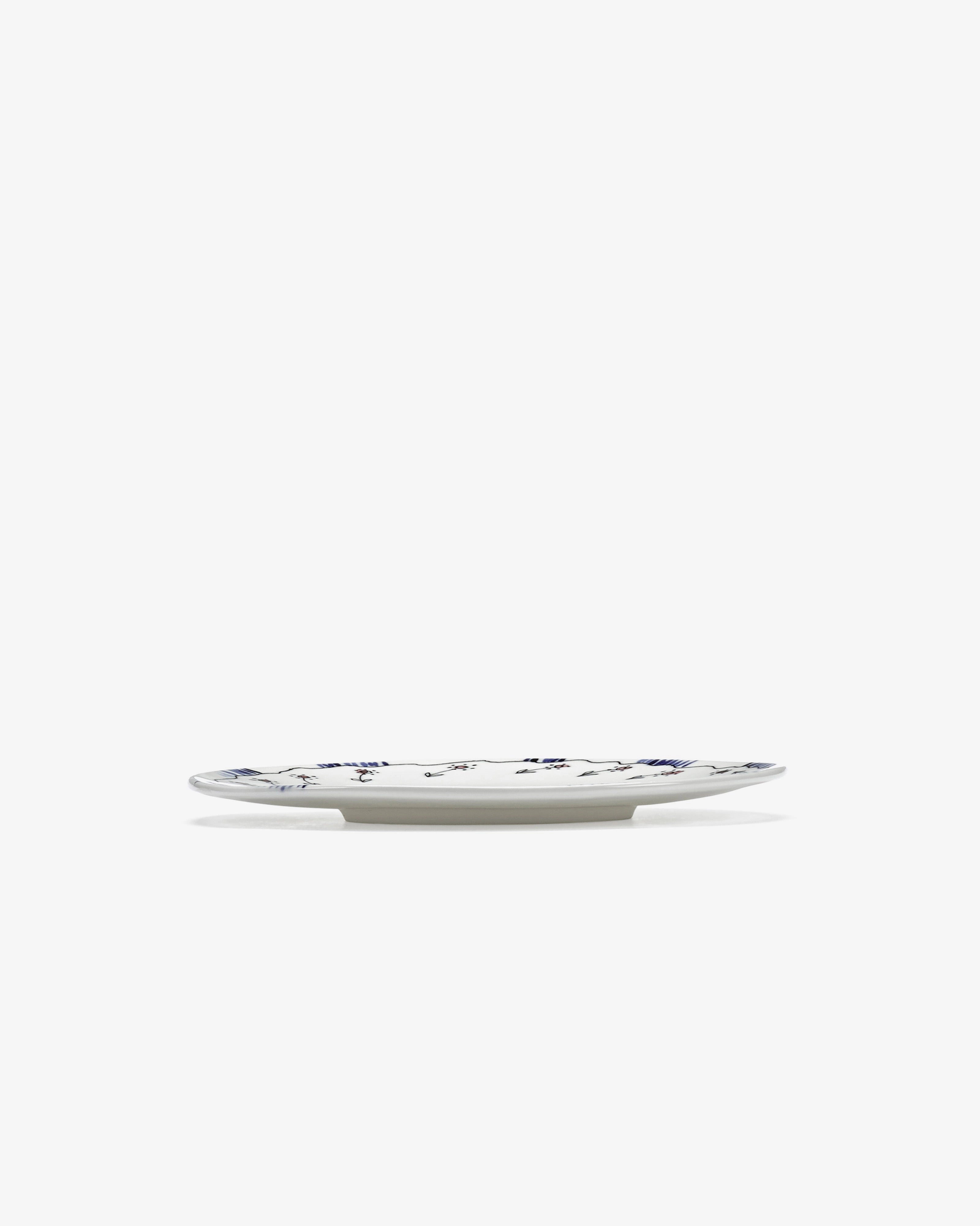 Saucer tea cup Anemone milk Midnight Flowers