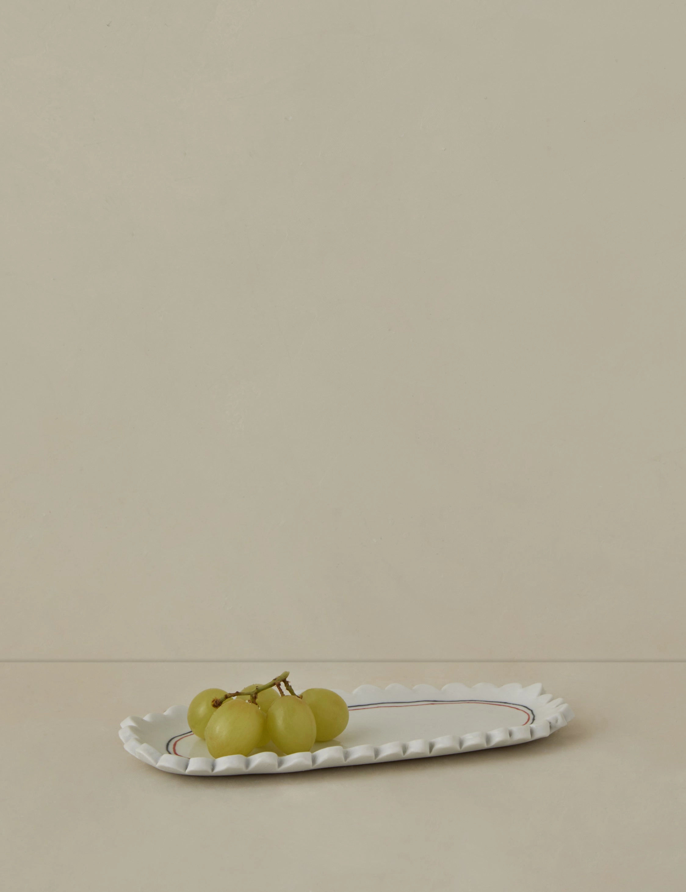 Scalloped Serving Dish by Stephanie Dawn Matthias