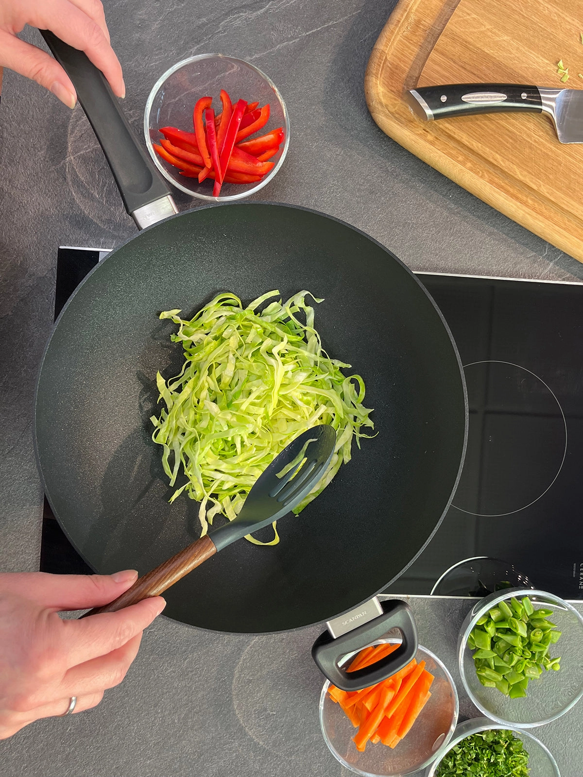 Scanpan Classic 11 Inch Nonstick Stir Fry Pan