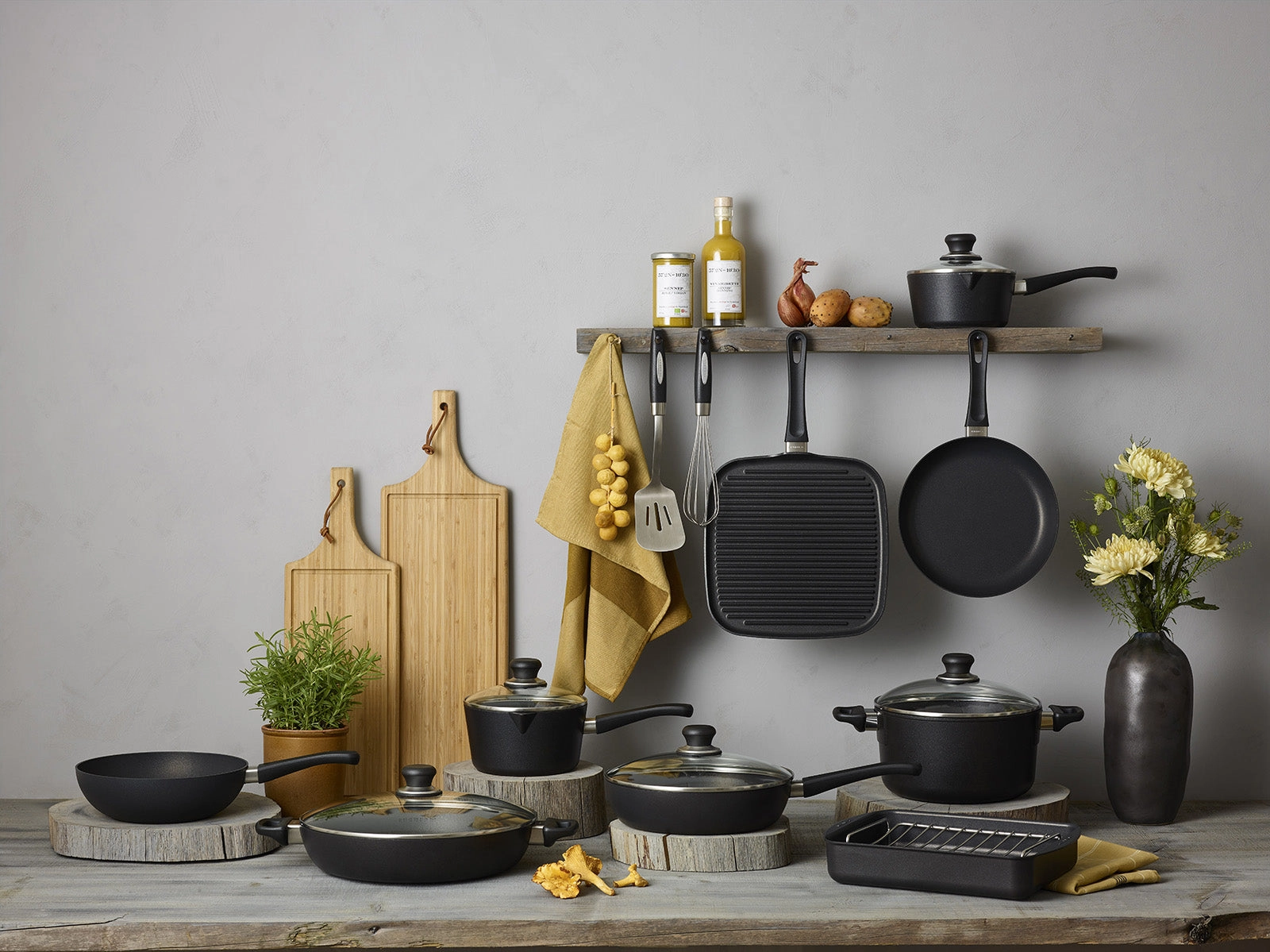 Scanpan Classic 11 Piece Deluxe Nonstick Cookware Set