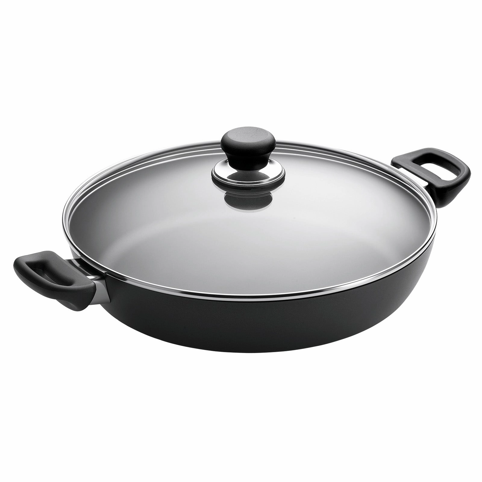 Scanpan Classic 12 Inch Chef Pan with Glass Lid Cookware hot cookware outlet