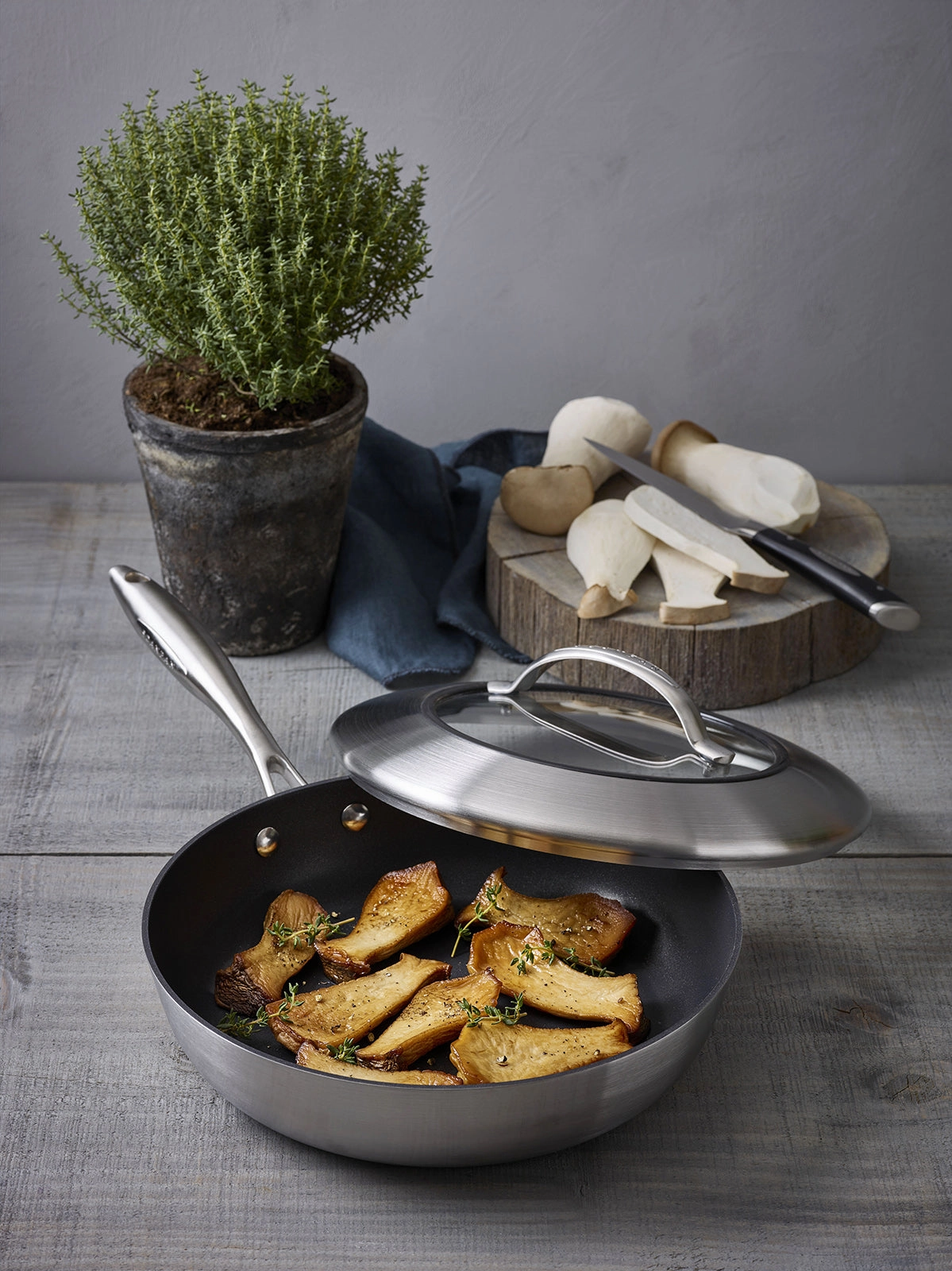 Scanpan CTX 10.25 Inch Saute Pan With Lid