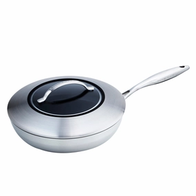 Scanpan CTX 11 Inch Saute Pan W/Lid Cookware hot cookware outlet