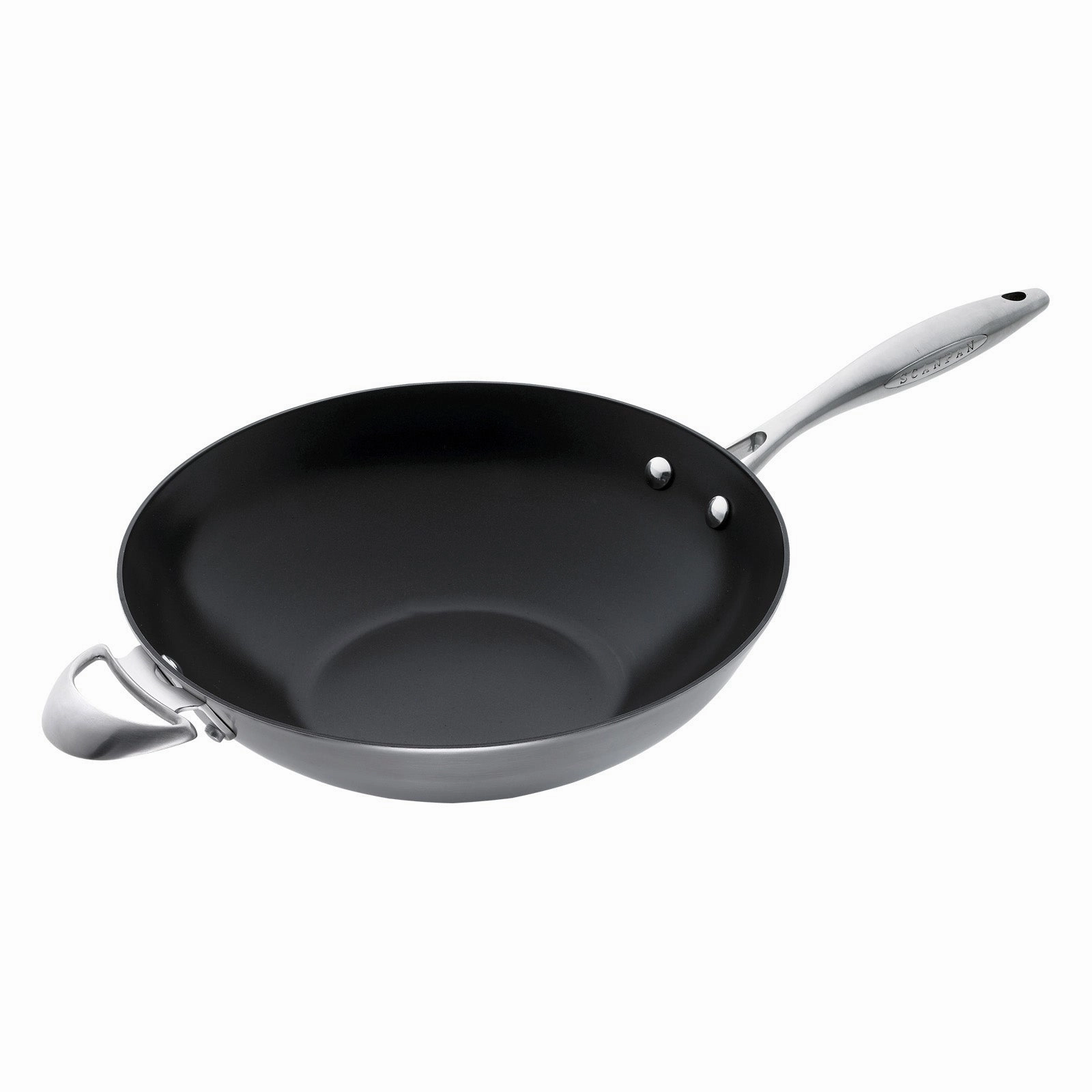 Scanpan CTX 12.75 Inch Nonstick Wok, Stainless Steel Cookware hot cookware outlet