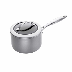 Scanpan CTX 2 Quart Saucepan with Lid, Stainless Steel Cookware hot cookware outlet