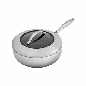Scanpan CTX 4 Quart Deep Saute Pan With Lid, 10.25 Inch Cookware hot cookware outlet
