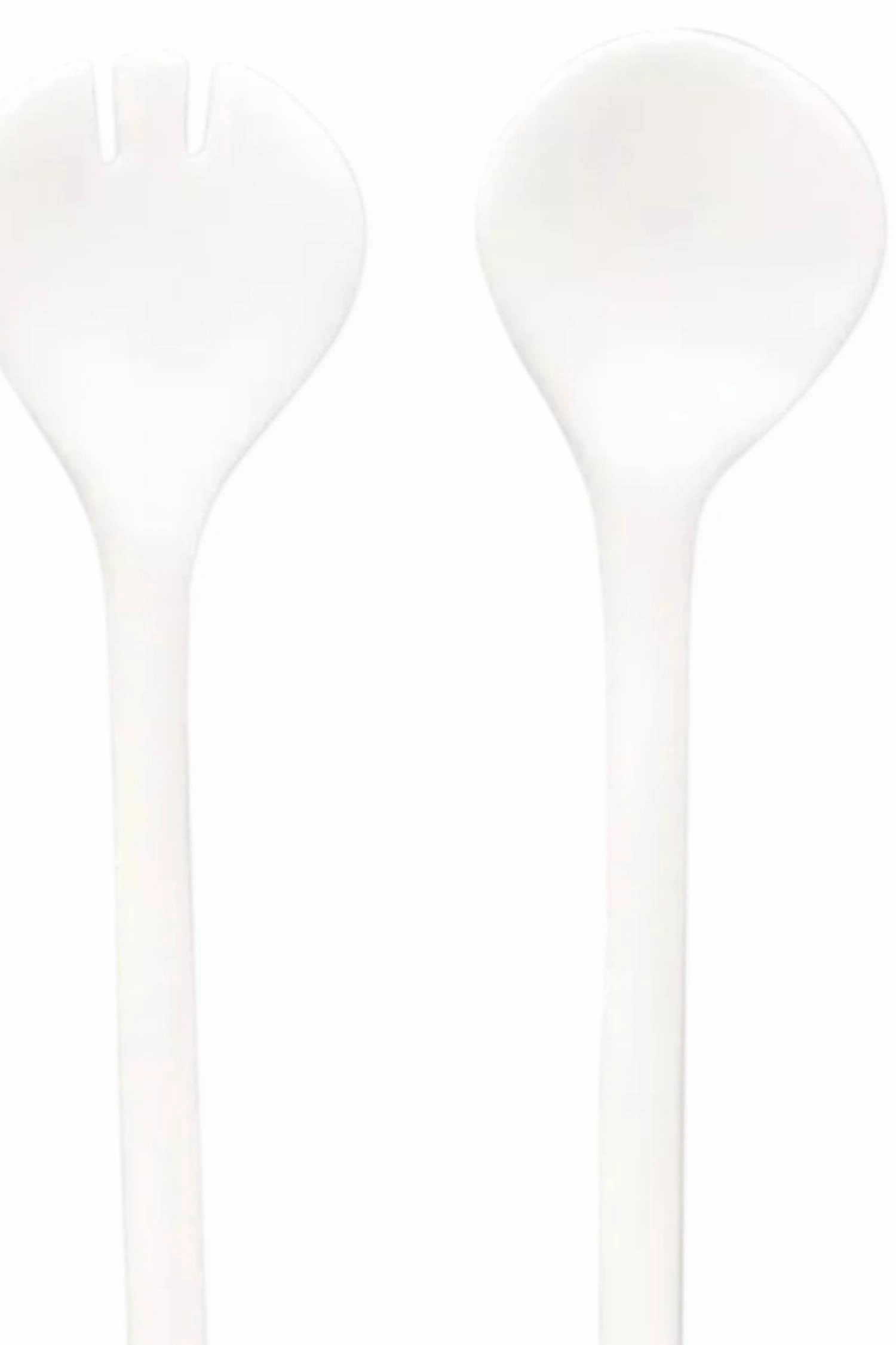 Sculpt Serving Set In White