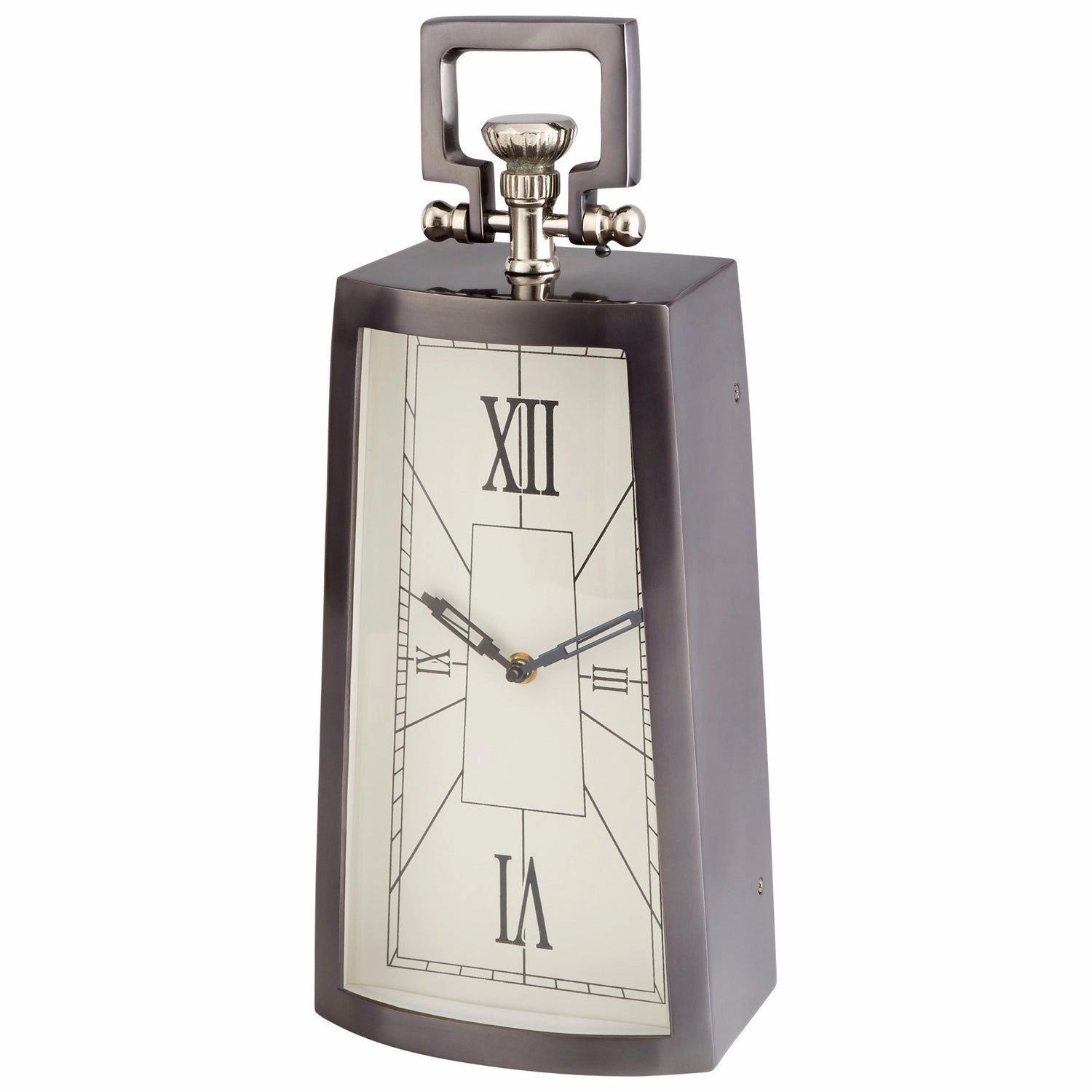 Sculpture Black Nickel Wall Clocks Timeless Sale