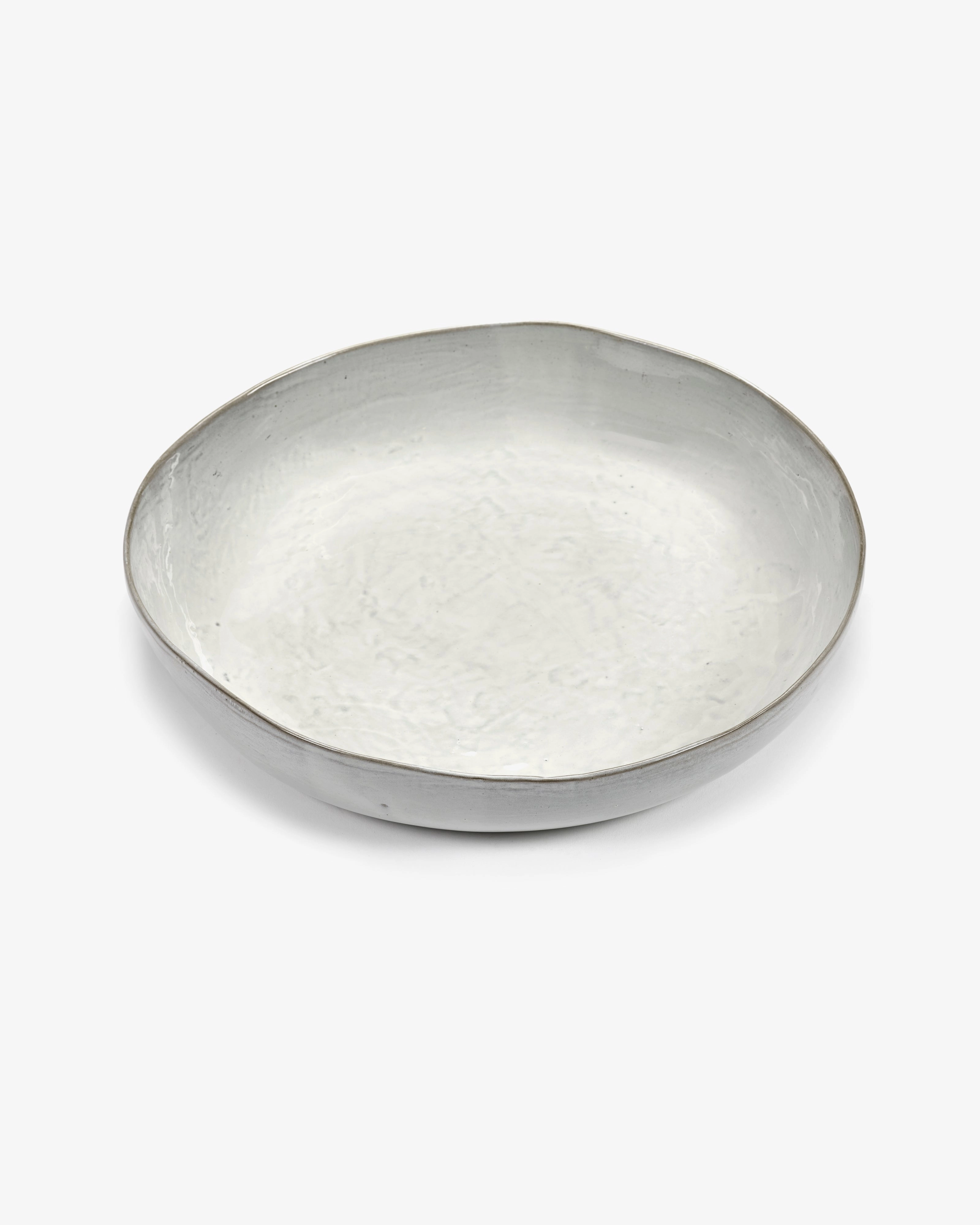 Serving bowl L off-white La Mre
