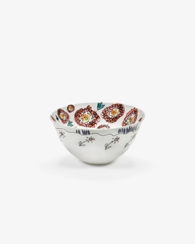 Serving bowl M Anemone milk Midnight Flowers Dinnerware tableware outlet