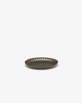 Serving bowl oval L green Inku Dinnerware tableware outlet