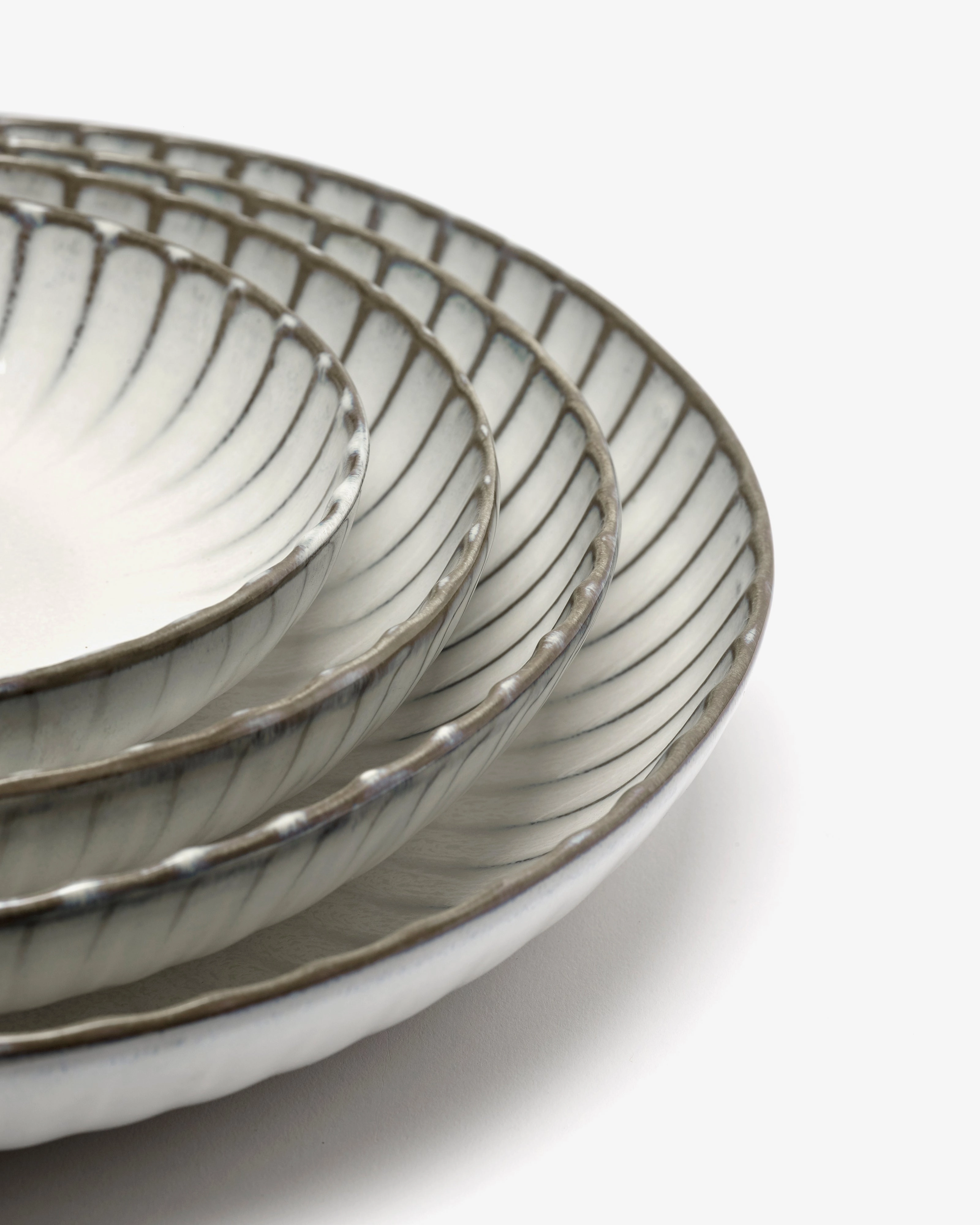 Serving bowl S white Inku