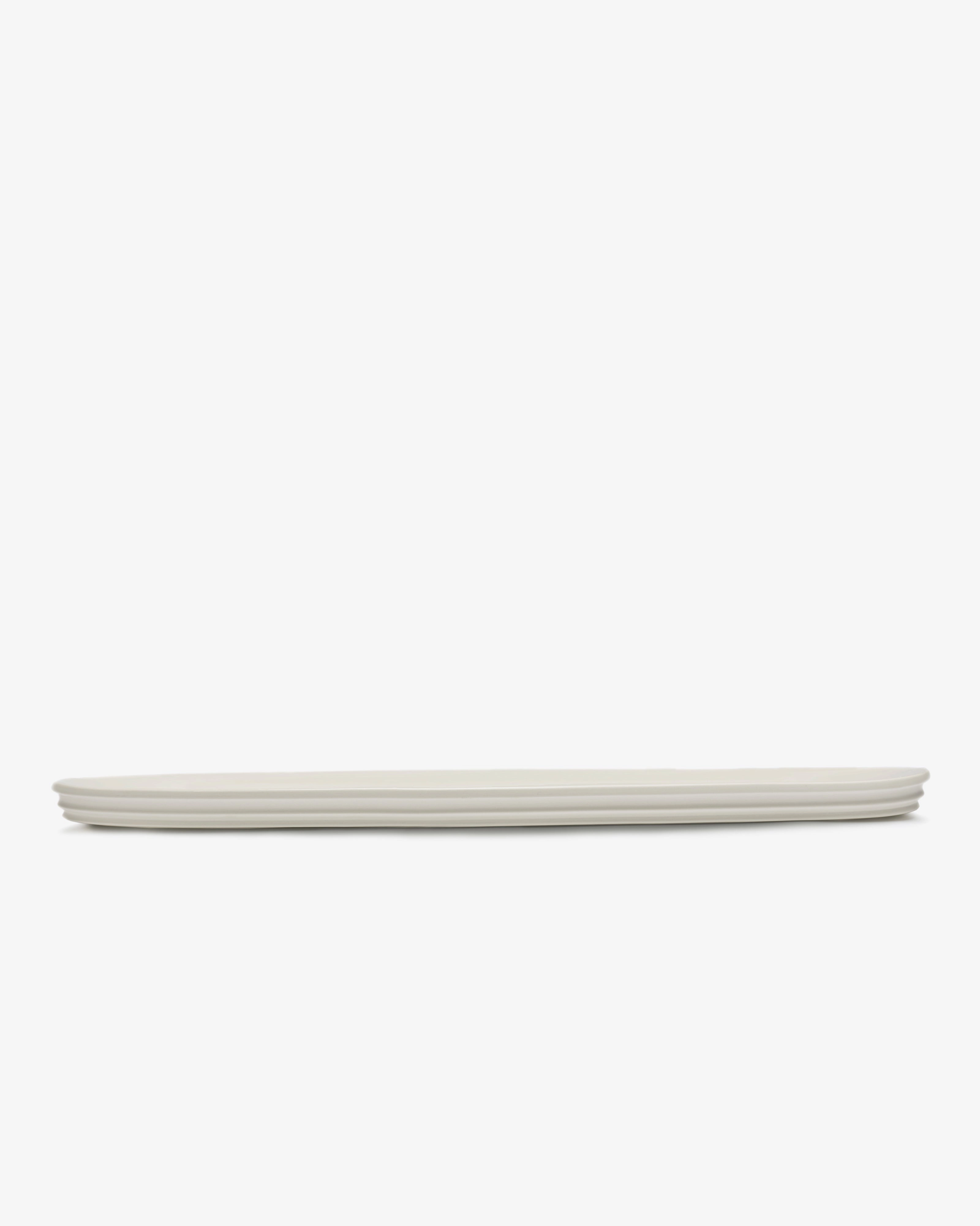 Serving dish oval L Alabaster Dune