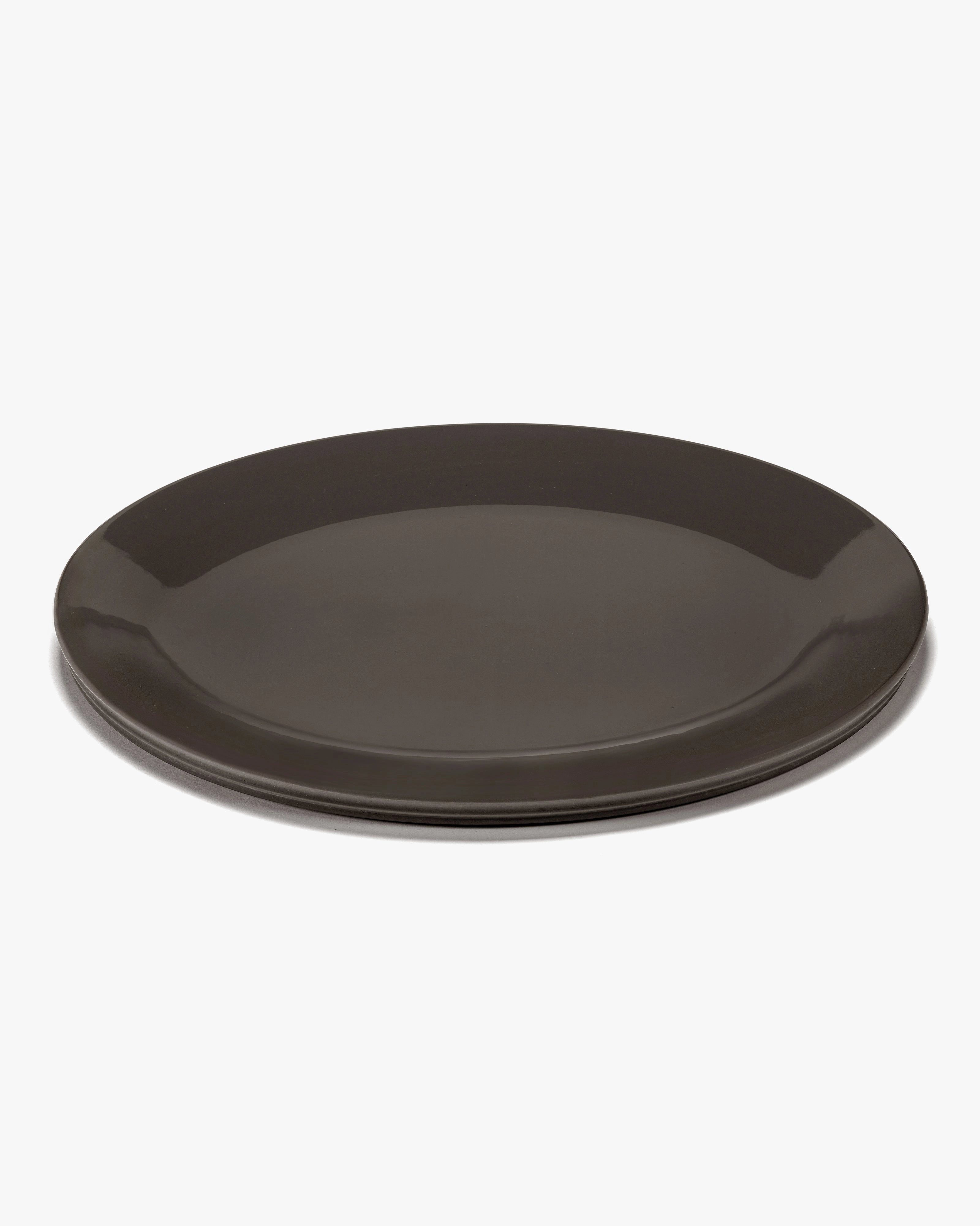 Serving dish oval L Slate Dune