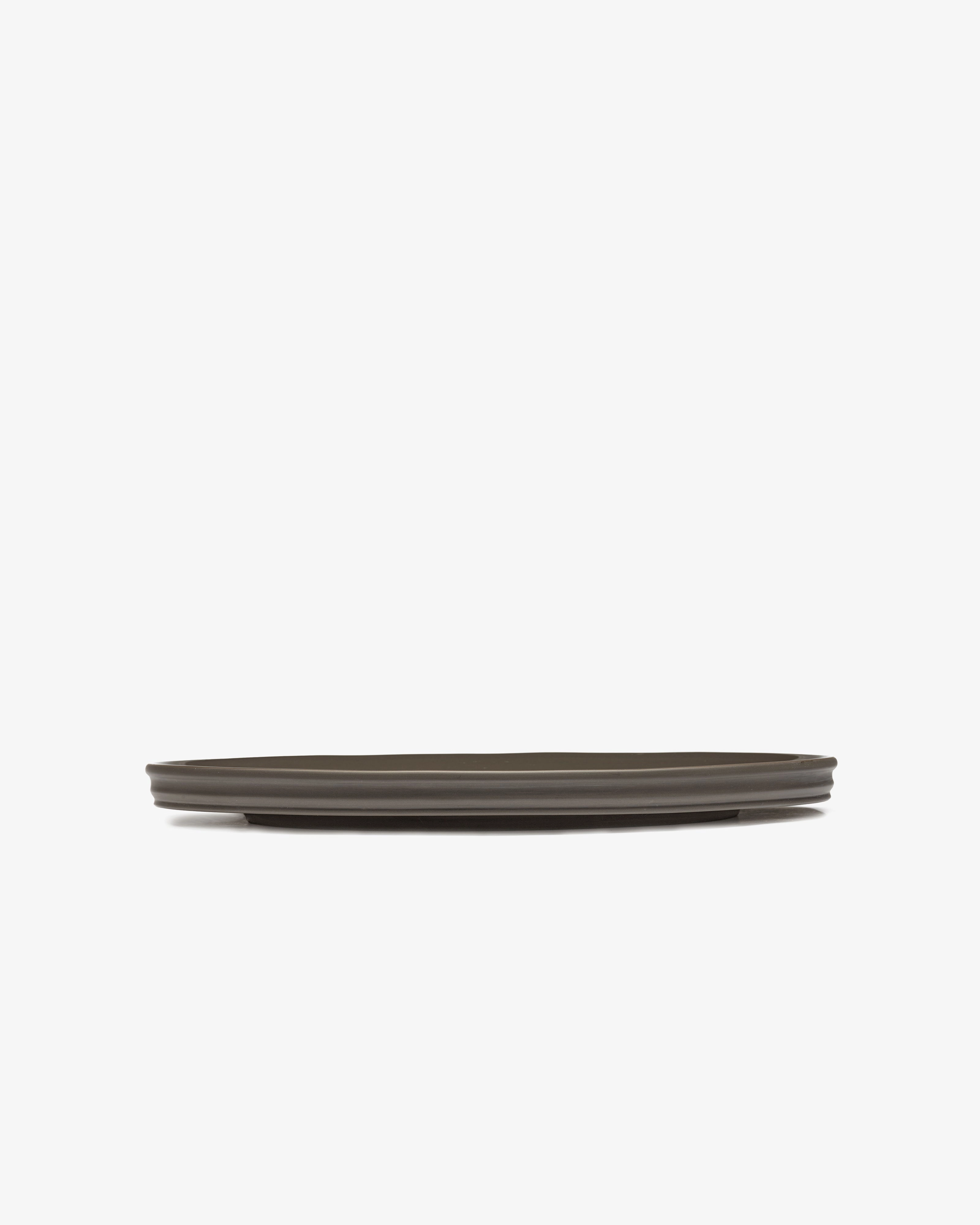 Serving dish oval S Slate Dune