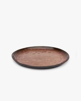 Serving plate brown Pure Dinnerware tableware outlet