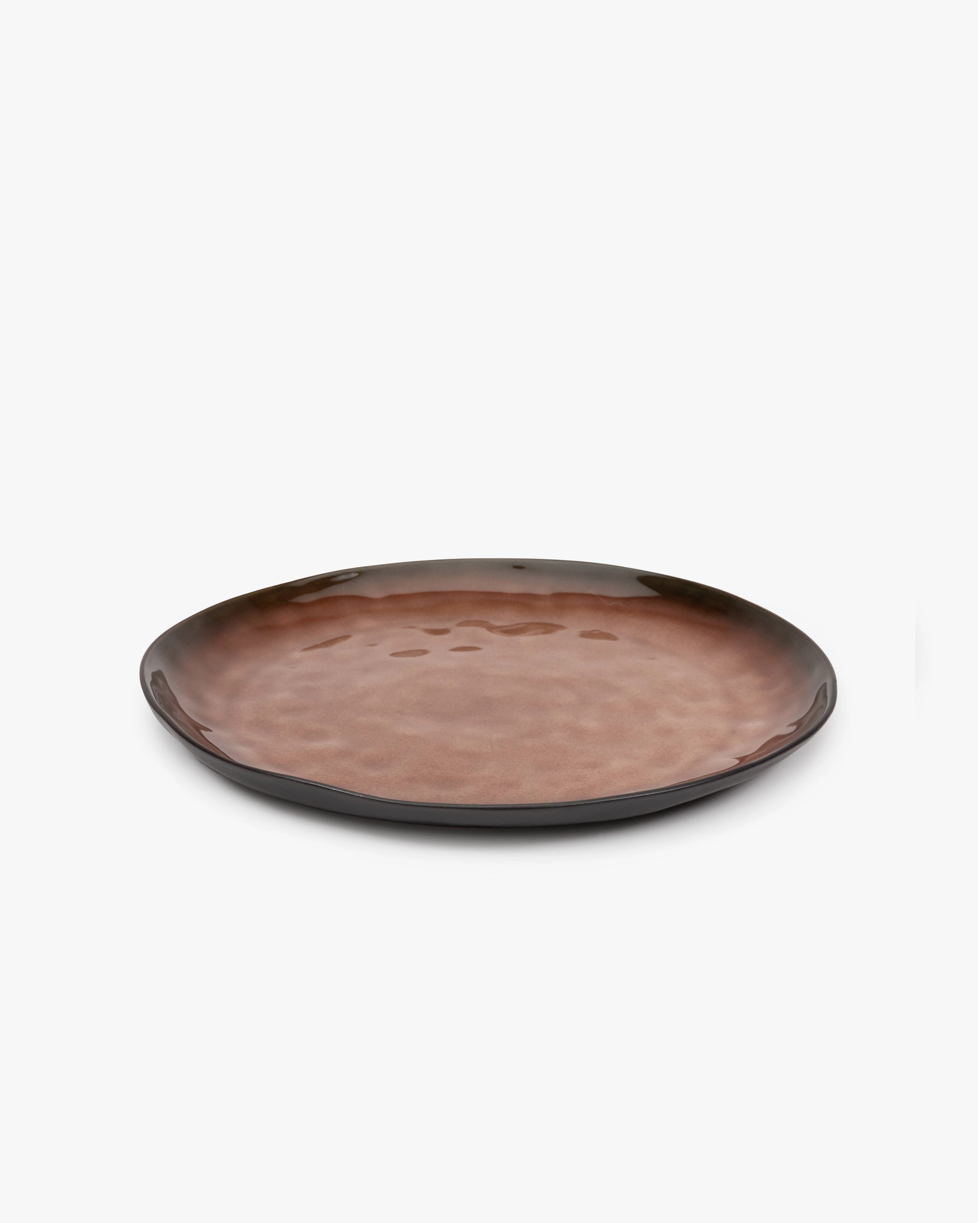 Serving plate brown Pure Dinnerware tableware outlet