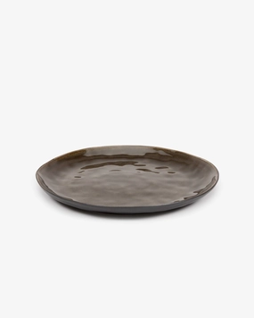Serving plate gray Pure Dinnerware tableware outlet
