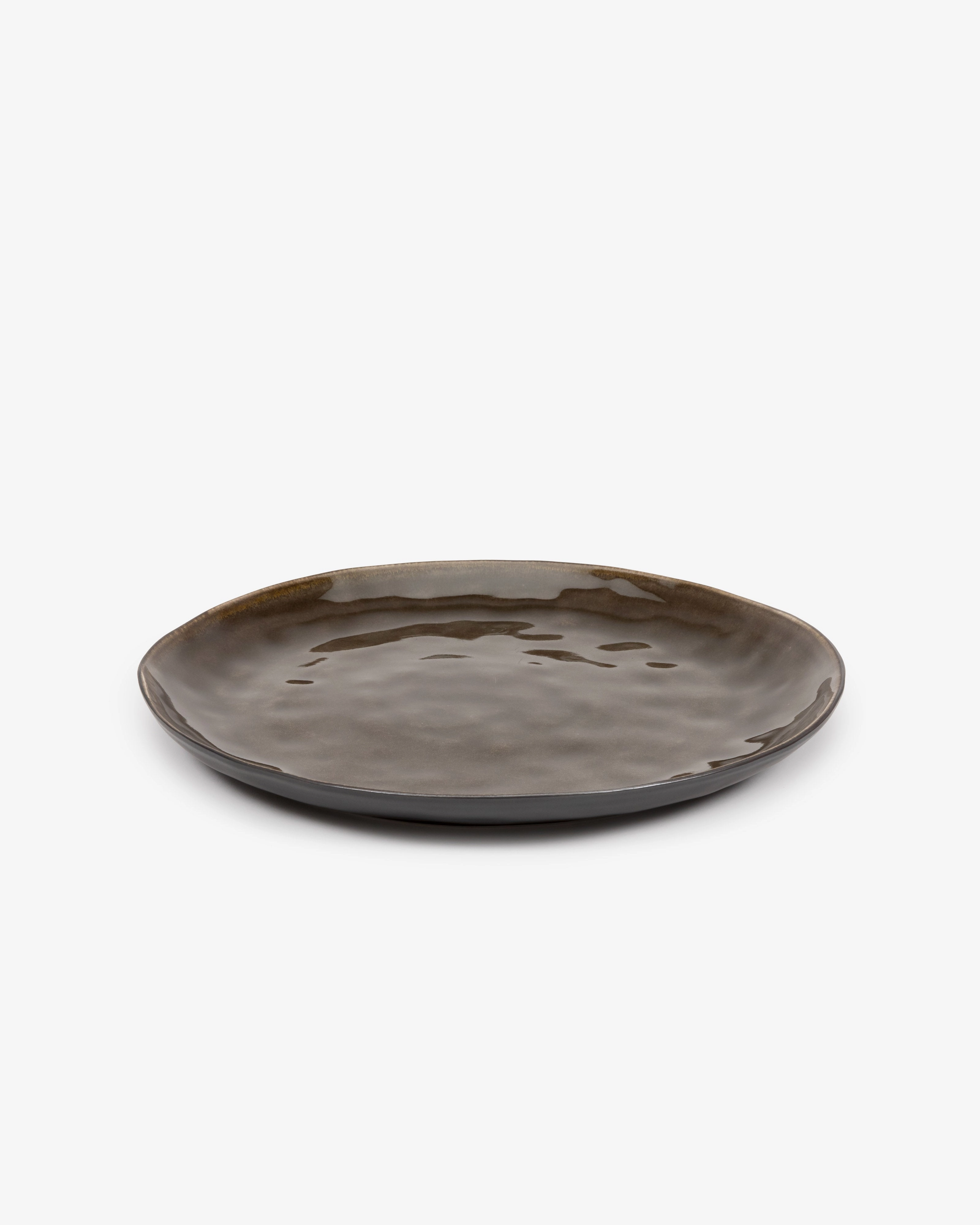 Serving plate gray Pure Dinnerware tableware outlet