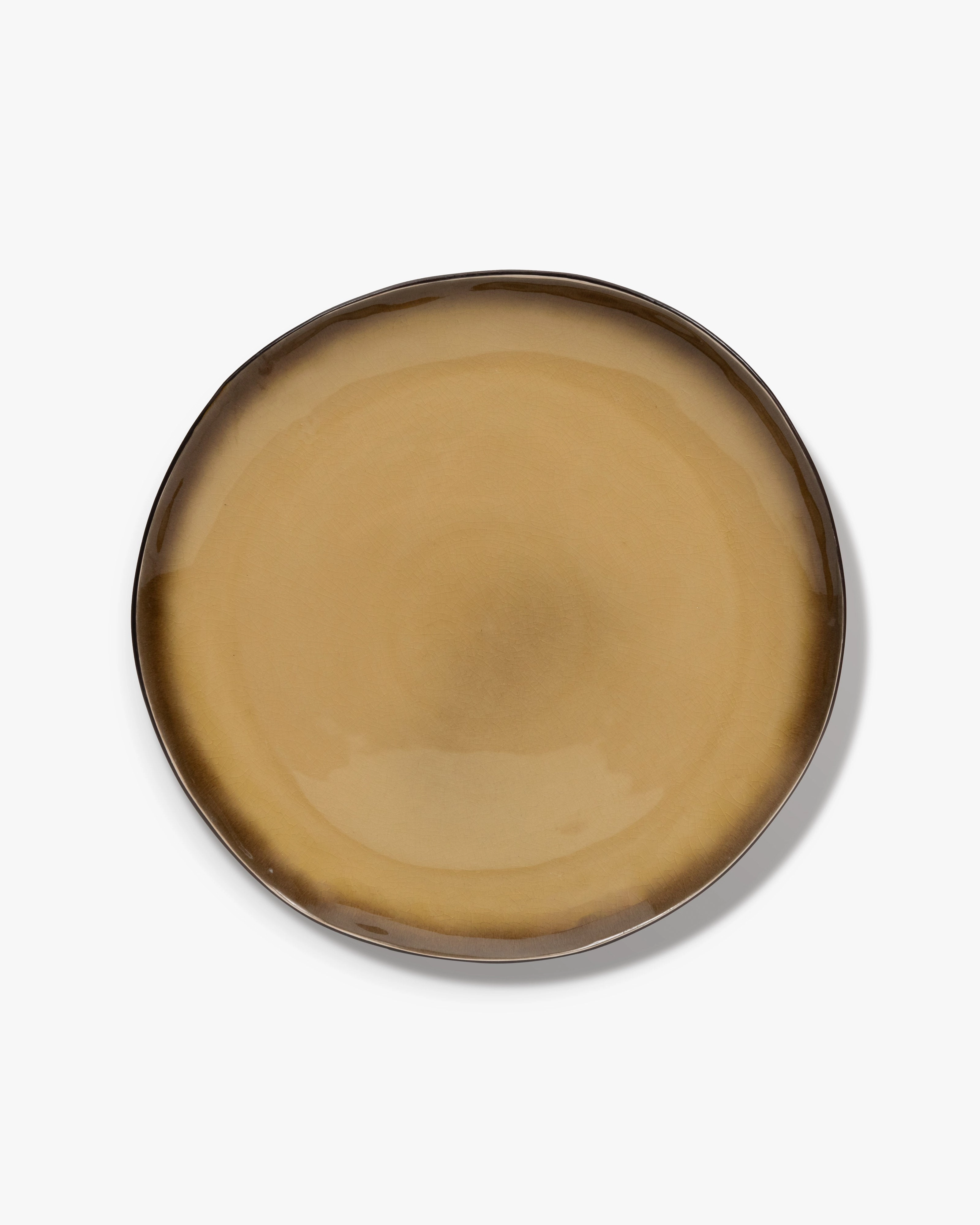 Serving plate green Pure