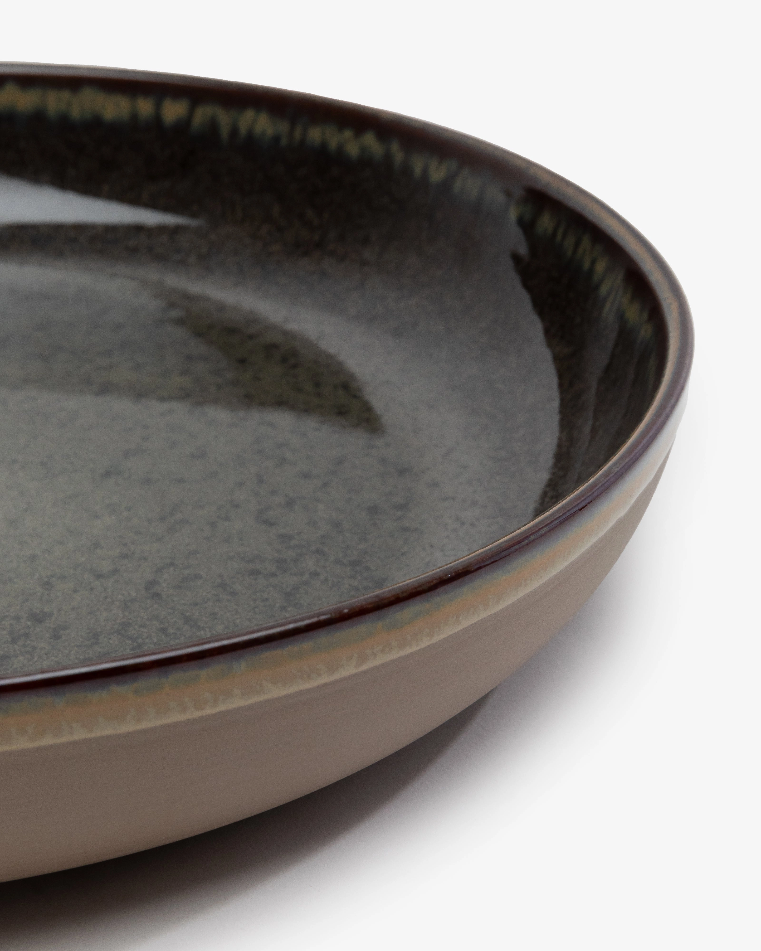 Serving plate indi gray Surface
