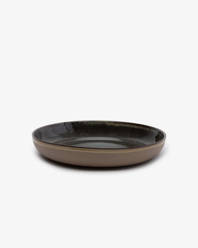 Serving plate indi gray Surface Dinnerware tableware outlet