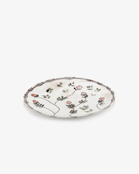 Serving plate S Mirtillo nude Midnight Flowers Dinnerware tableware outlet