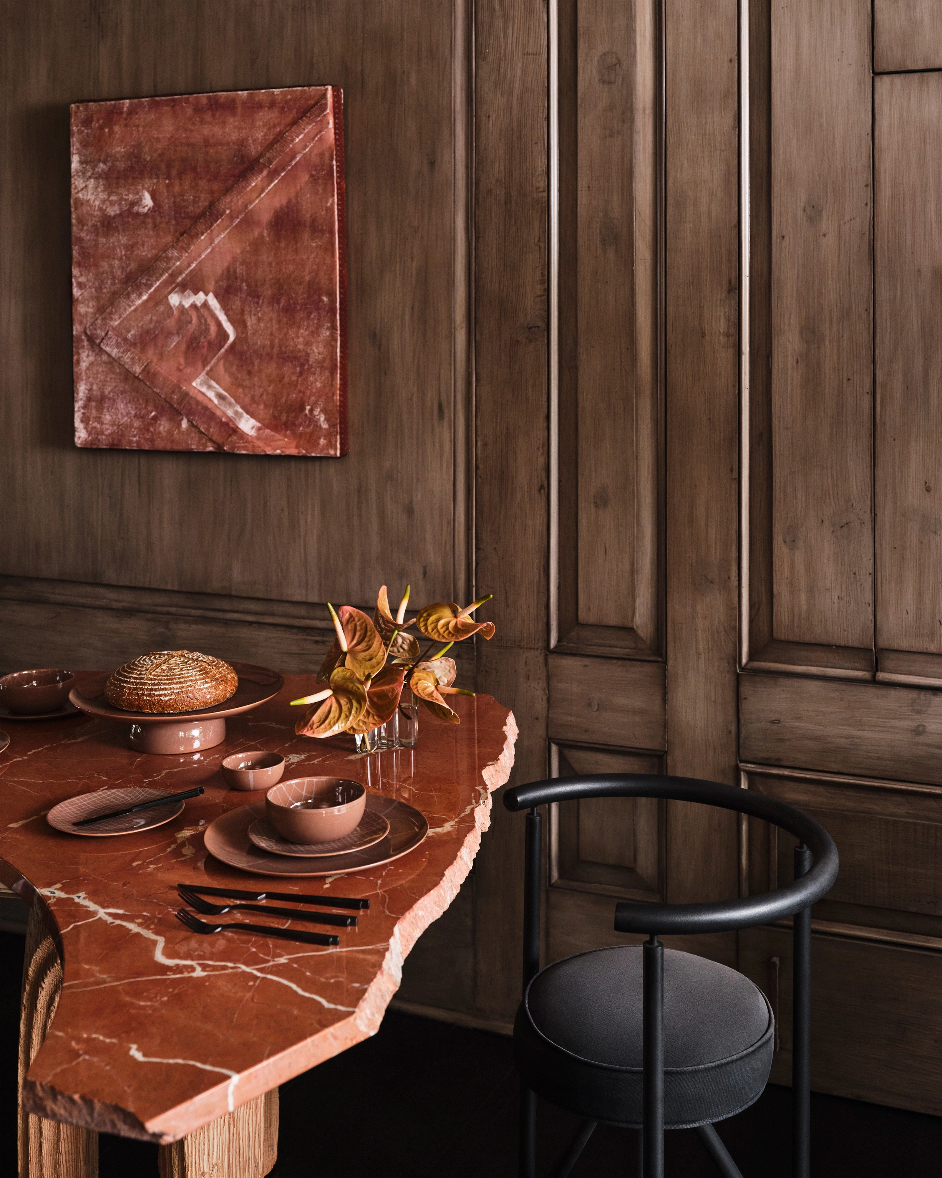 Serving plate Sienna Zuma
