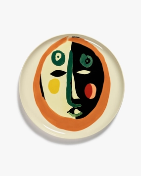 Serving plate with face 1 Feast Dinnerware tableware outlet