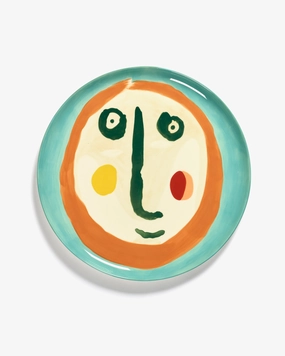 Serving plate with face 2 Feast Dinnerware tableware outlet