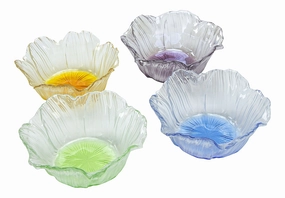 Set 4 Dessert Bowls Assorted Colors Center Serveware discount kitchenware