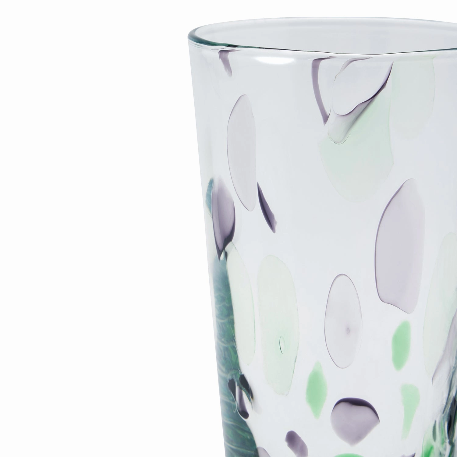 Seth Green Mixed Dots Collection Highball Glasses Set/6