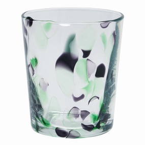 Seth Green Mixed Dots Collection Tumbler Glasses Set/6 Drinkware best price