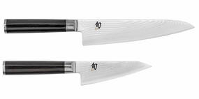 Shun Classic 2 Piece Asian Knife Set, 7-Inch Chef's Knife, 4.5-Inch Prep Knife Cutlery outlet discounts