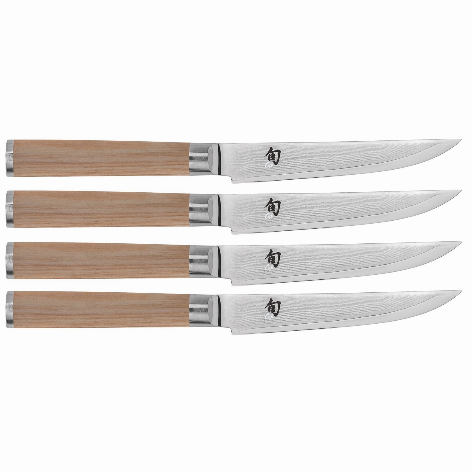 Shun Classic Blonde 4 Pc Steak Knife Set Cutlery knife sets deals